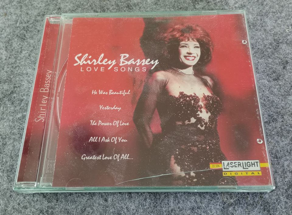 CD Shirley Bassey Love Songs