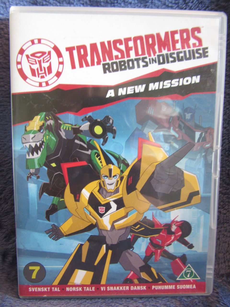 Transformers Robots in Disguise dvd