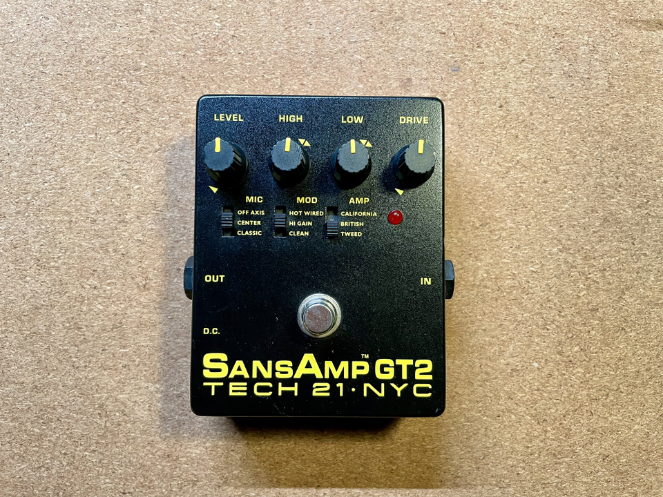 Tech 21 SansAmp GT2 Preamp