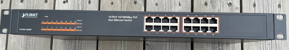 Planet PoE Switch