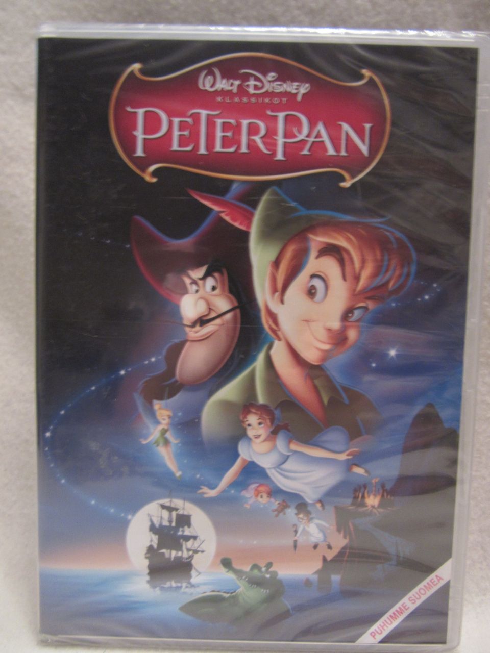 Peter Pan dvd uusi