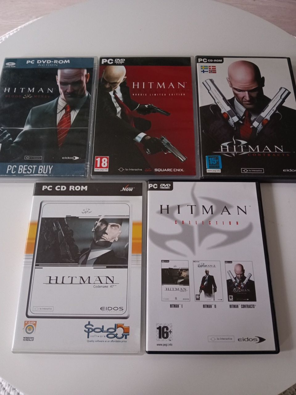 Hitman peli kokoelma