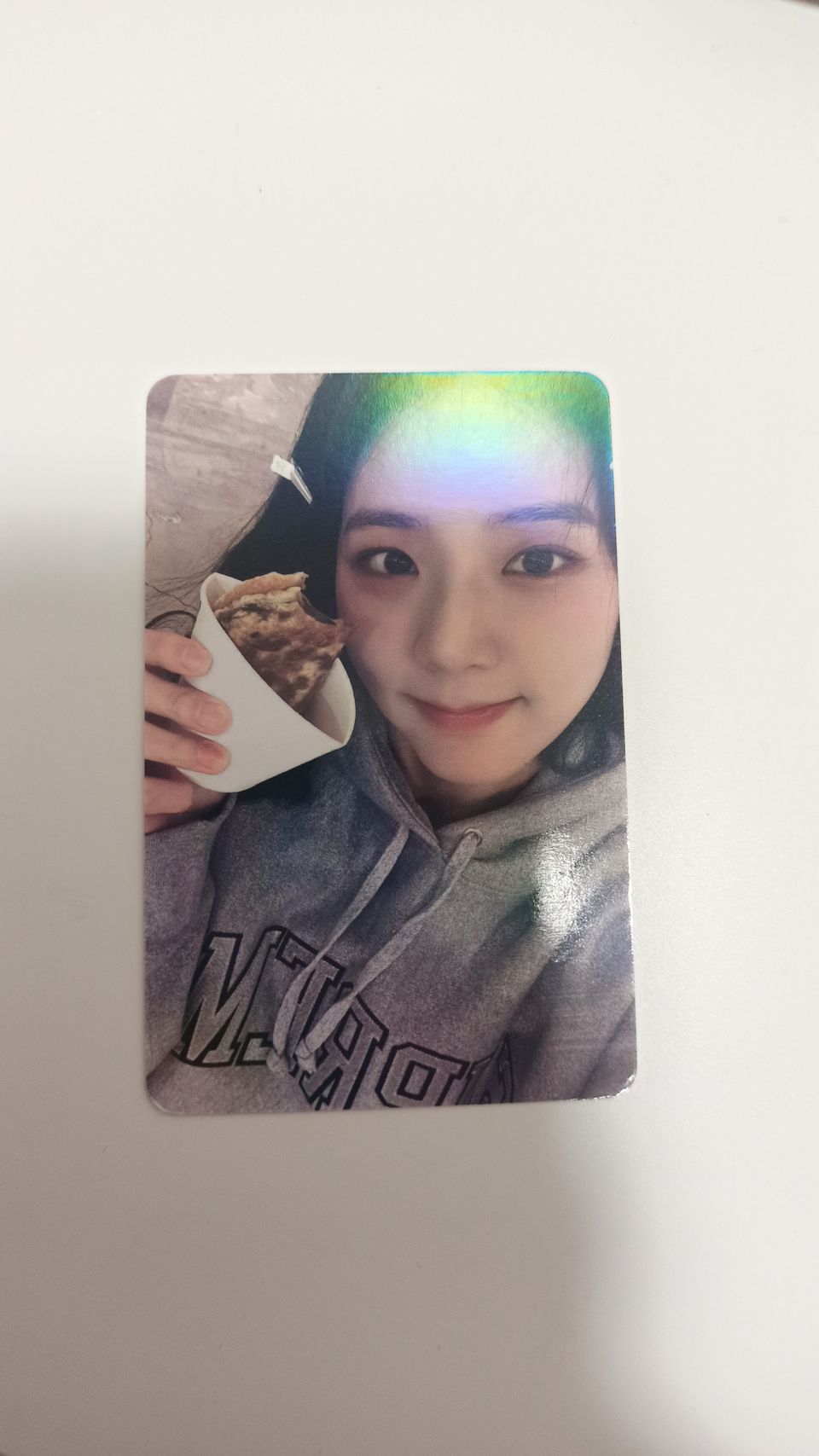 JISOO holographic photocard