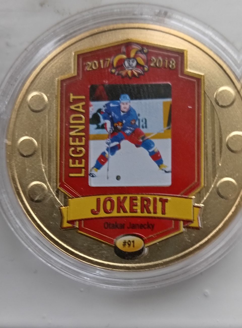 Jokerit juhla raha Otakar Janecky #91