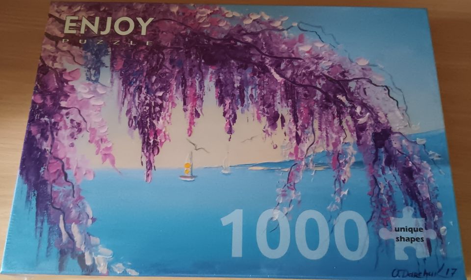 Enjoy, Wisteria by the sea, 1000 palan palapeli