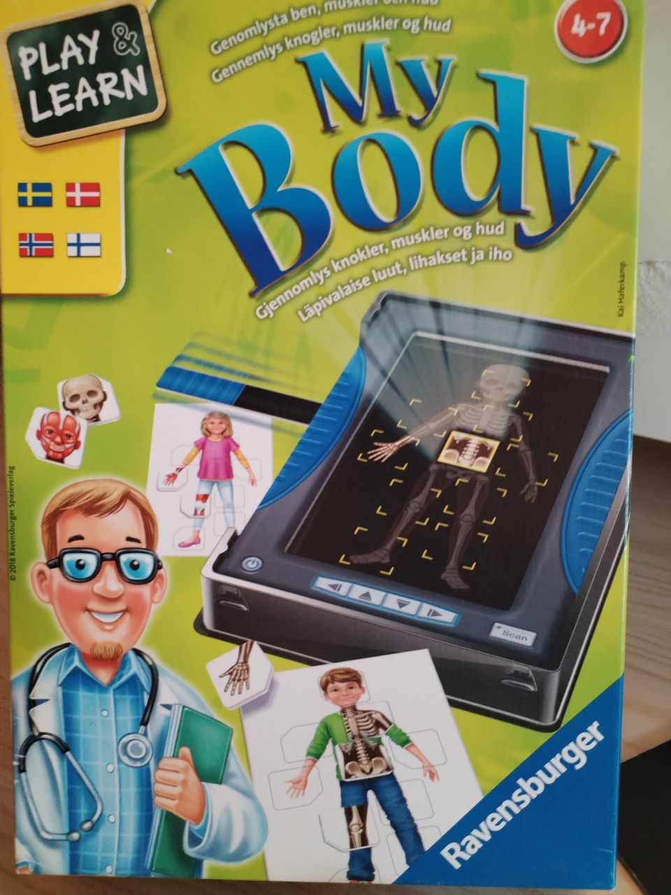 My body Ravensburger lautapeli