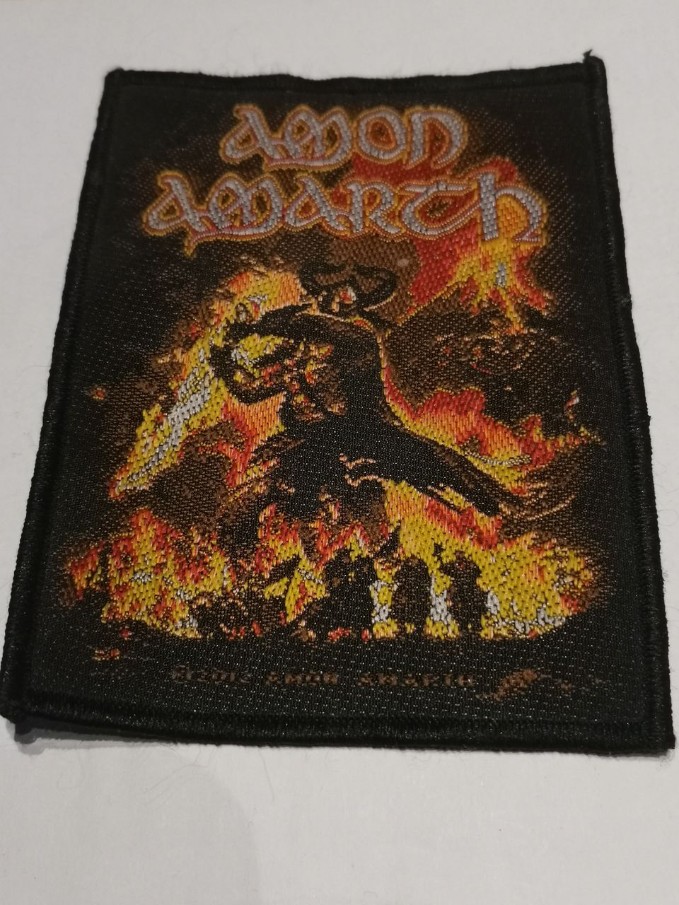 Amon Amarth kangasmerkki