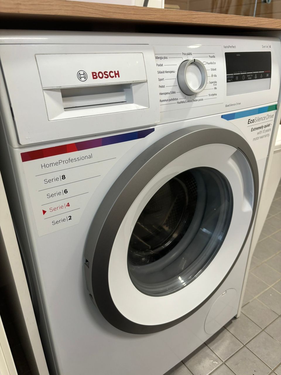 Pyykinpesukone 8kg Bosch Serie 4