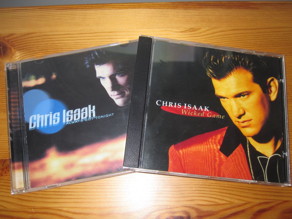 Chris Isaak CD levypari!