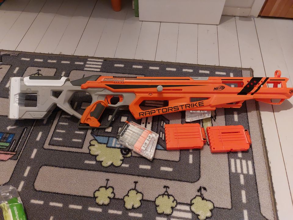 Nerf accudtrike series, raptorstrike