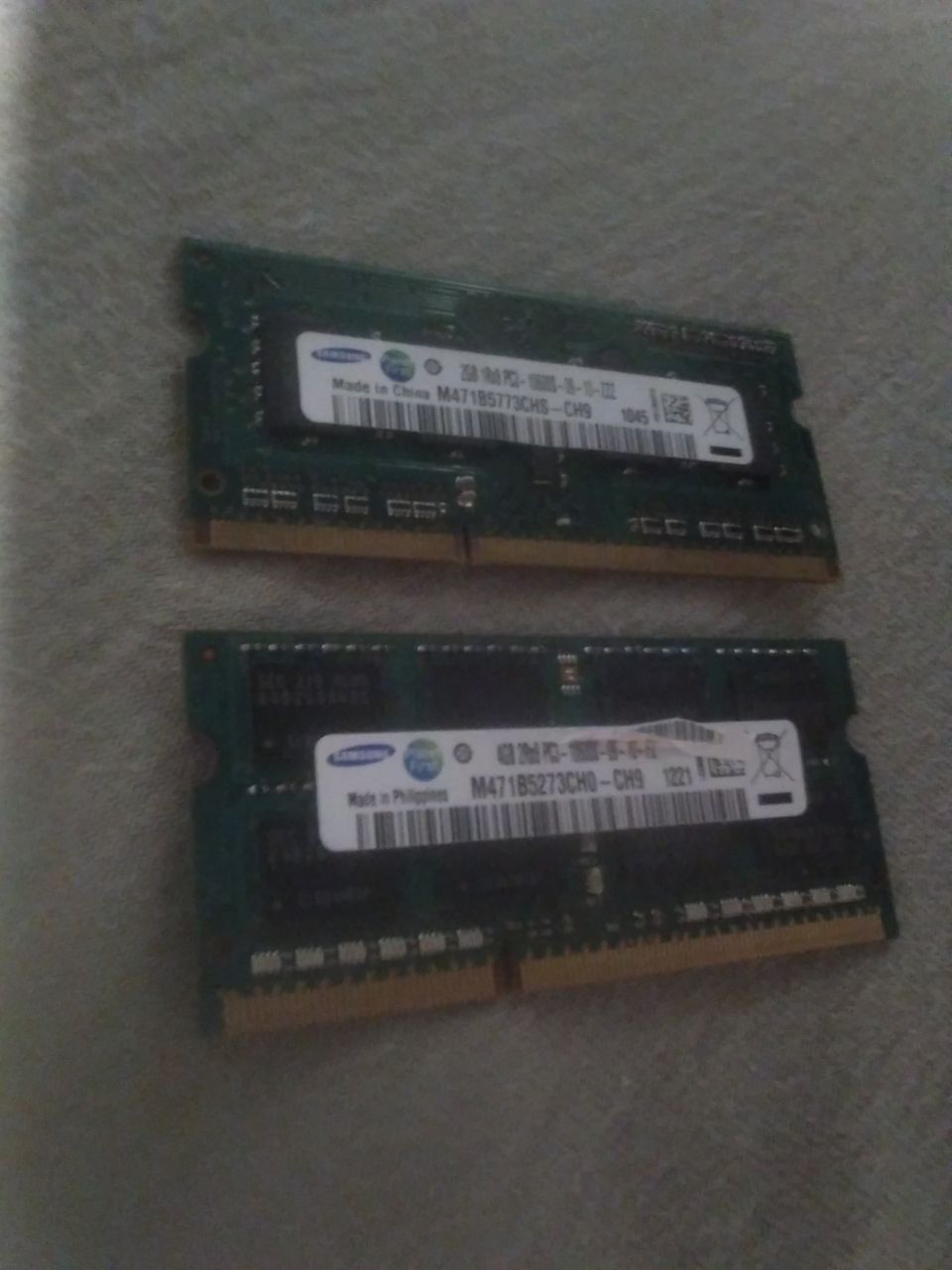 Muistit kannettava ddr3