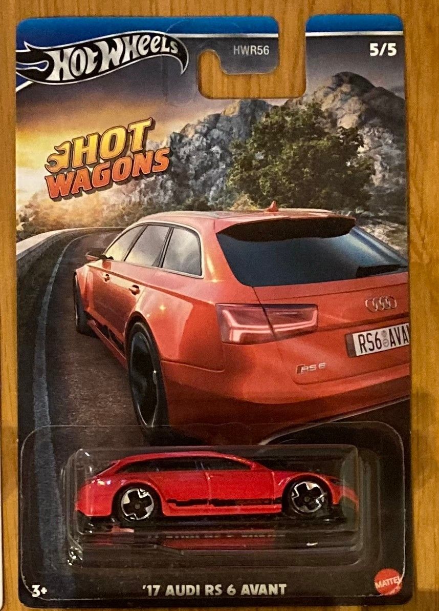 Hot wheels Hot Wagons sarjan tehdasvirheinen 17 Audi RS6 avant