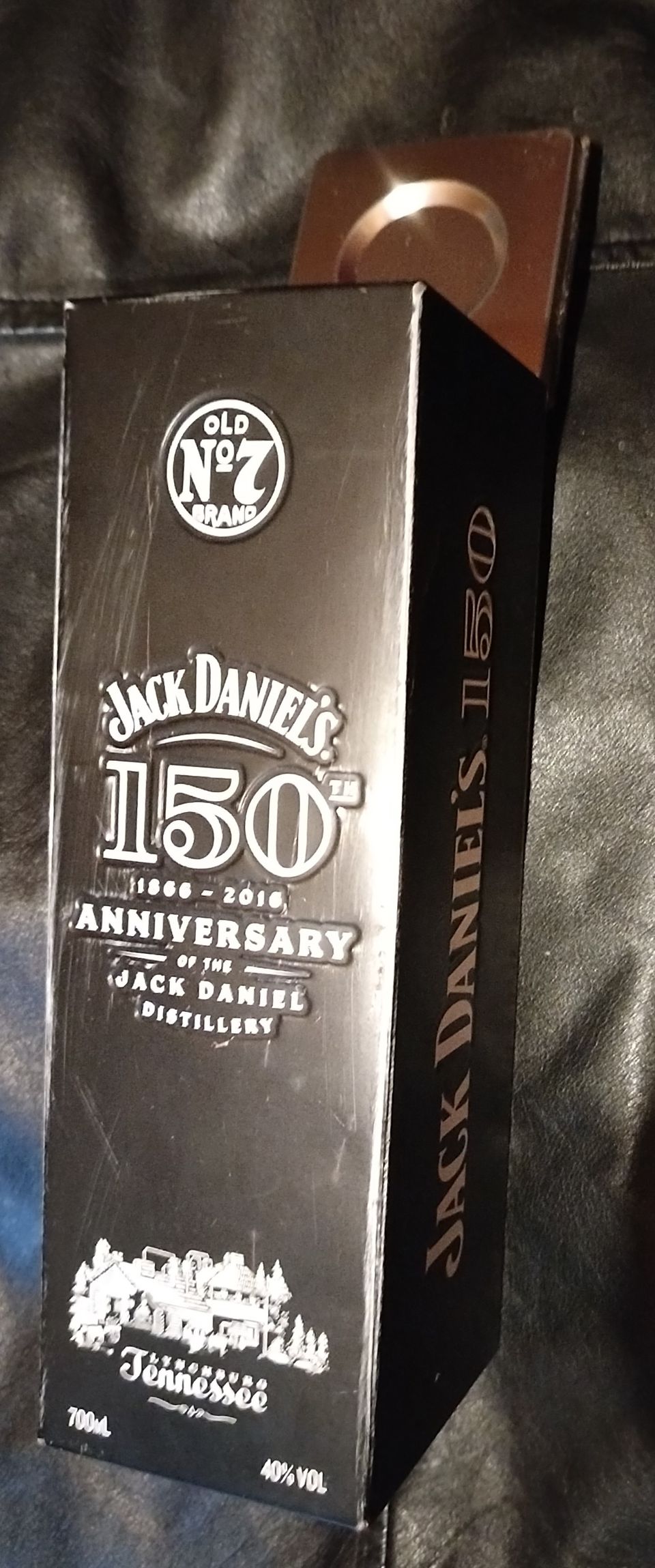 Jack Daniel's pullo/peltipurkki