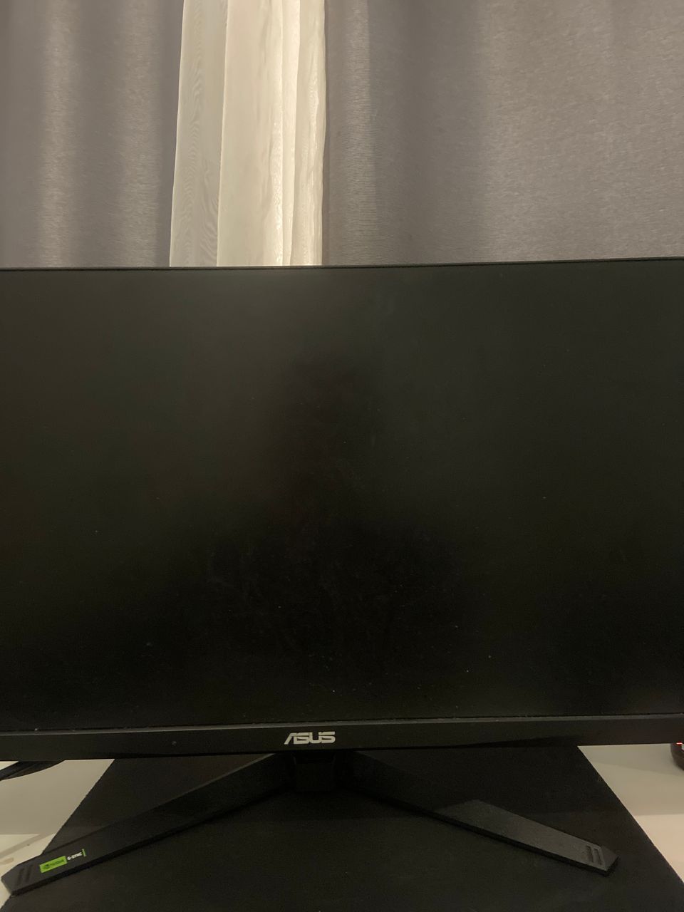 Asus TUF pelinäyttö 240Hz 1ms 270Hz OC