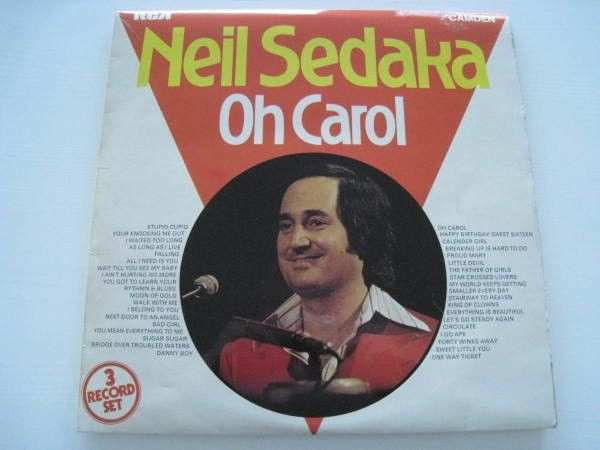 Neil Sedaka Oh Carol  - 3 levyä - LP