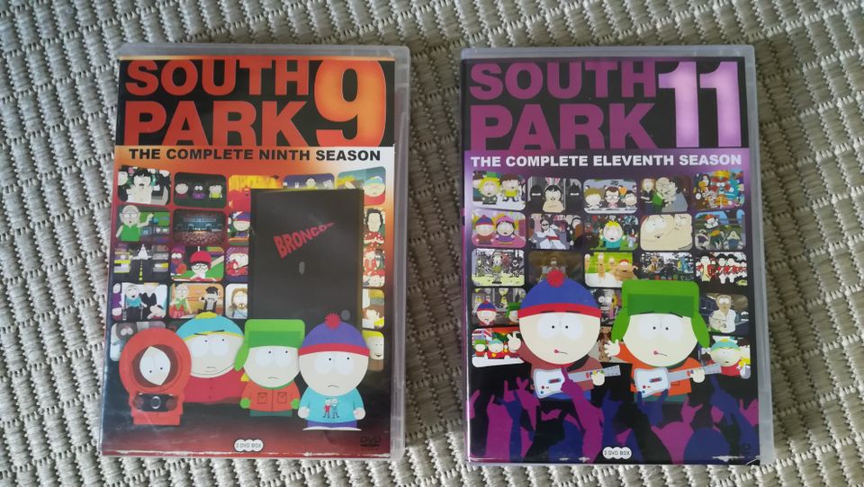 South Park - Kaudet 9 ja 11 DVD :t