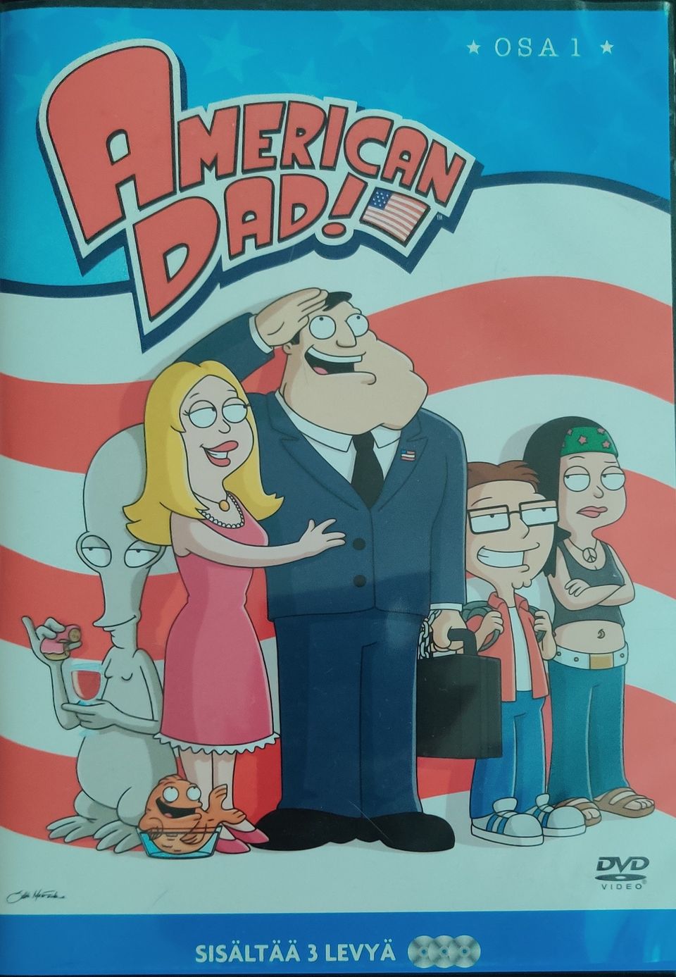 American Dad DVD 1. Kausi