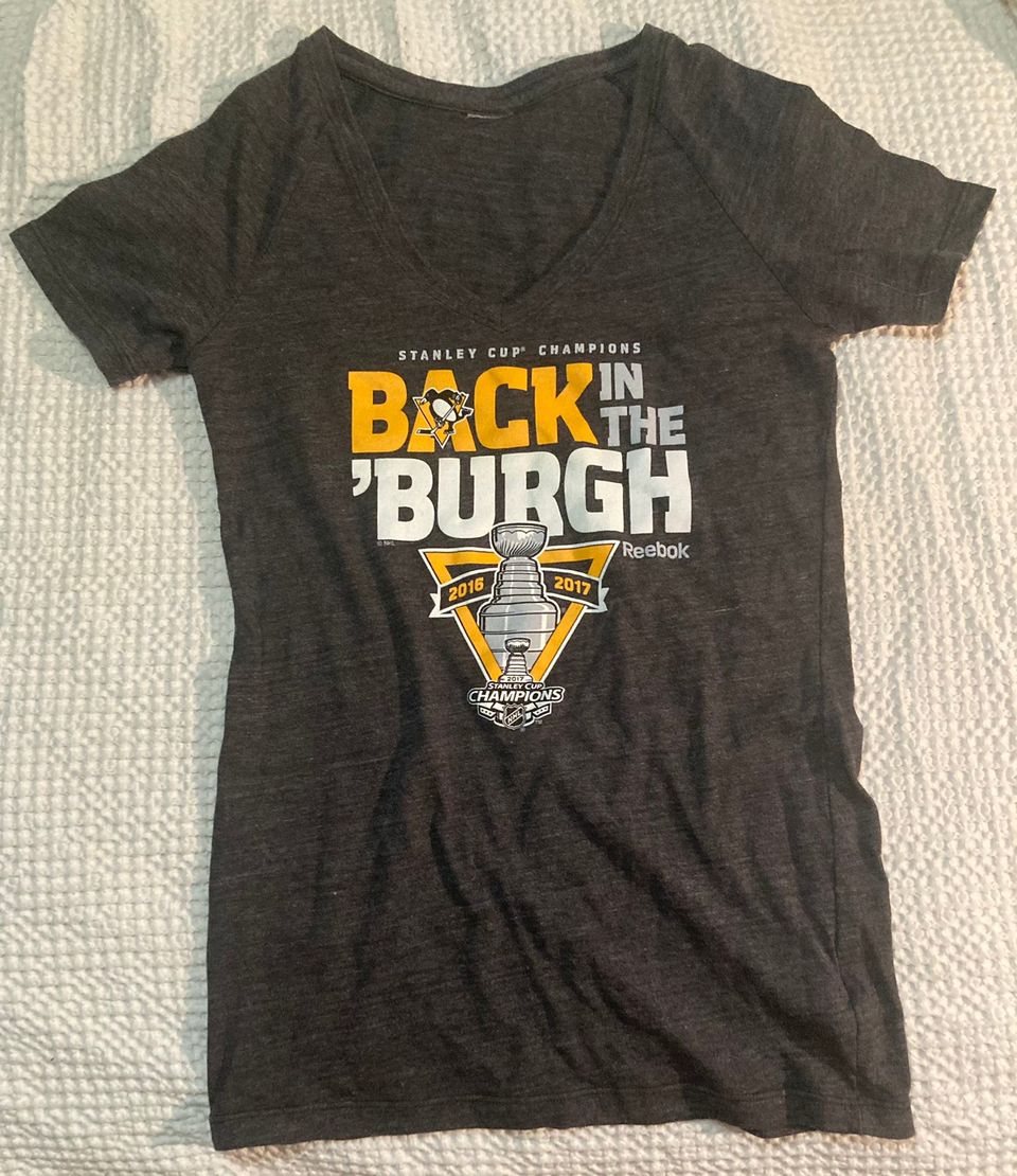 Pittsburgh Penguins Stanley Cup T-paita S