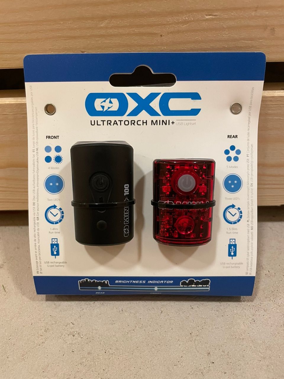 Ajovalo OXC Mini+ 100 led-valosarja usb-latauksella