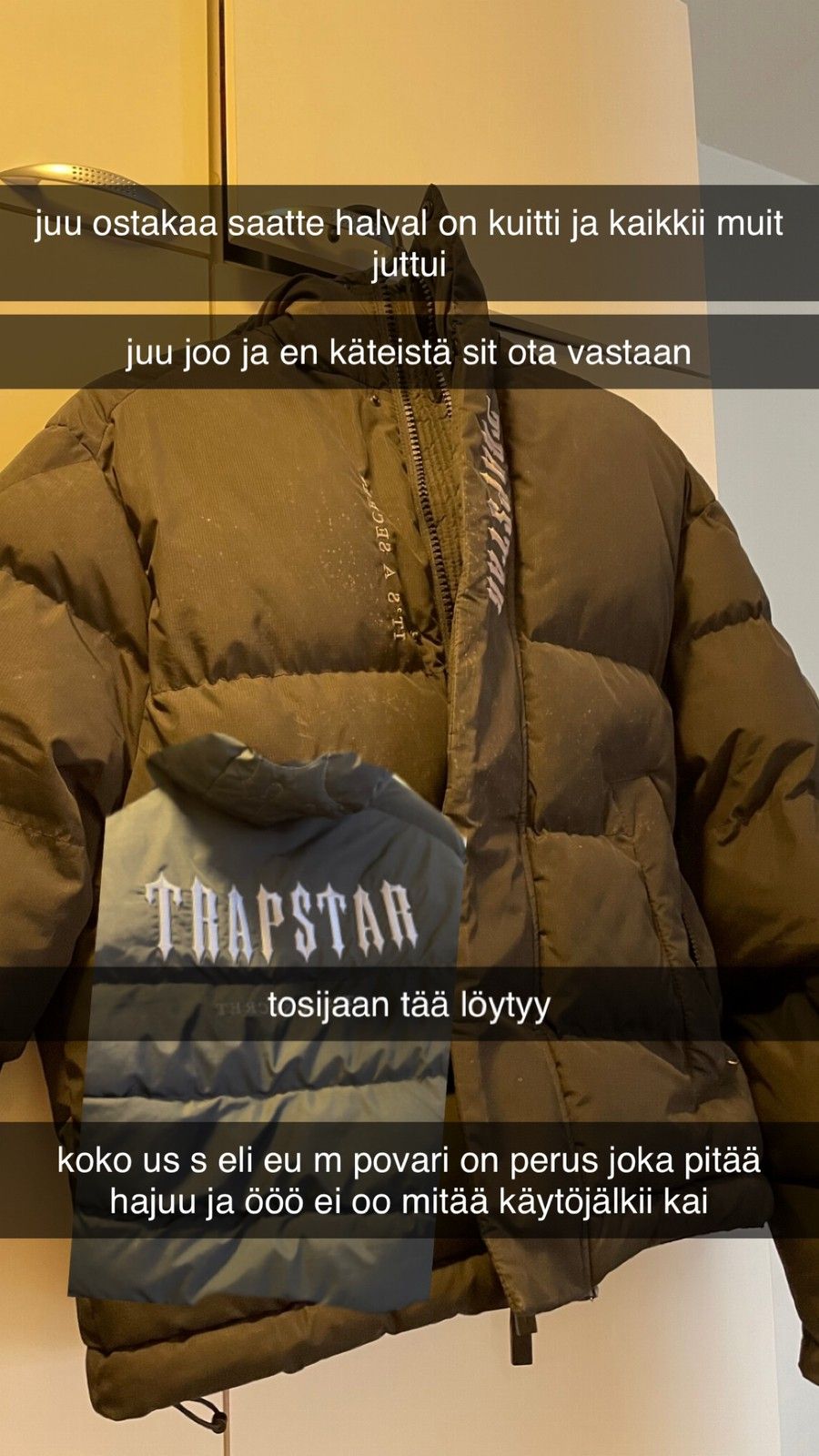 Trapstars Puffertakki