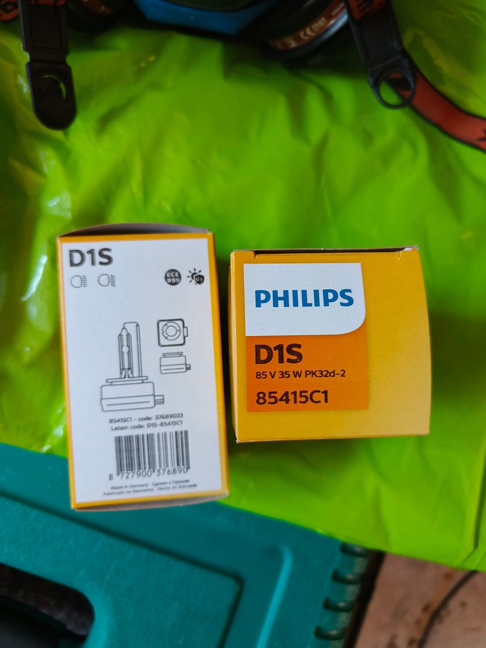 Philips D1S xenon polttimot 2kpl