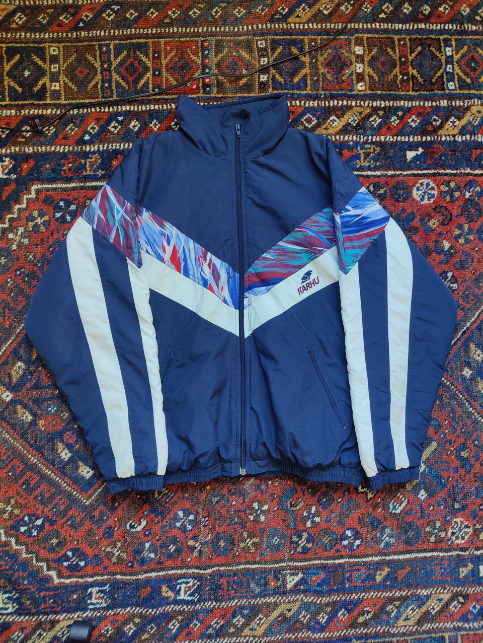 Vintage Karhu tuulitakki windbreaker L/XL