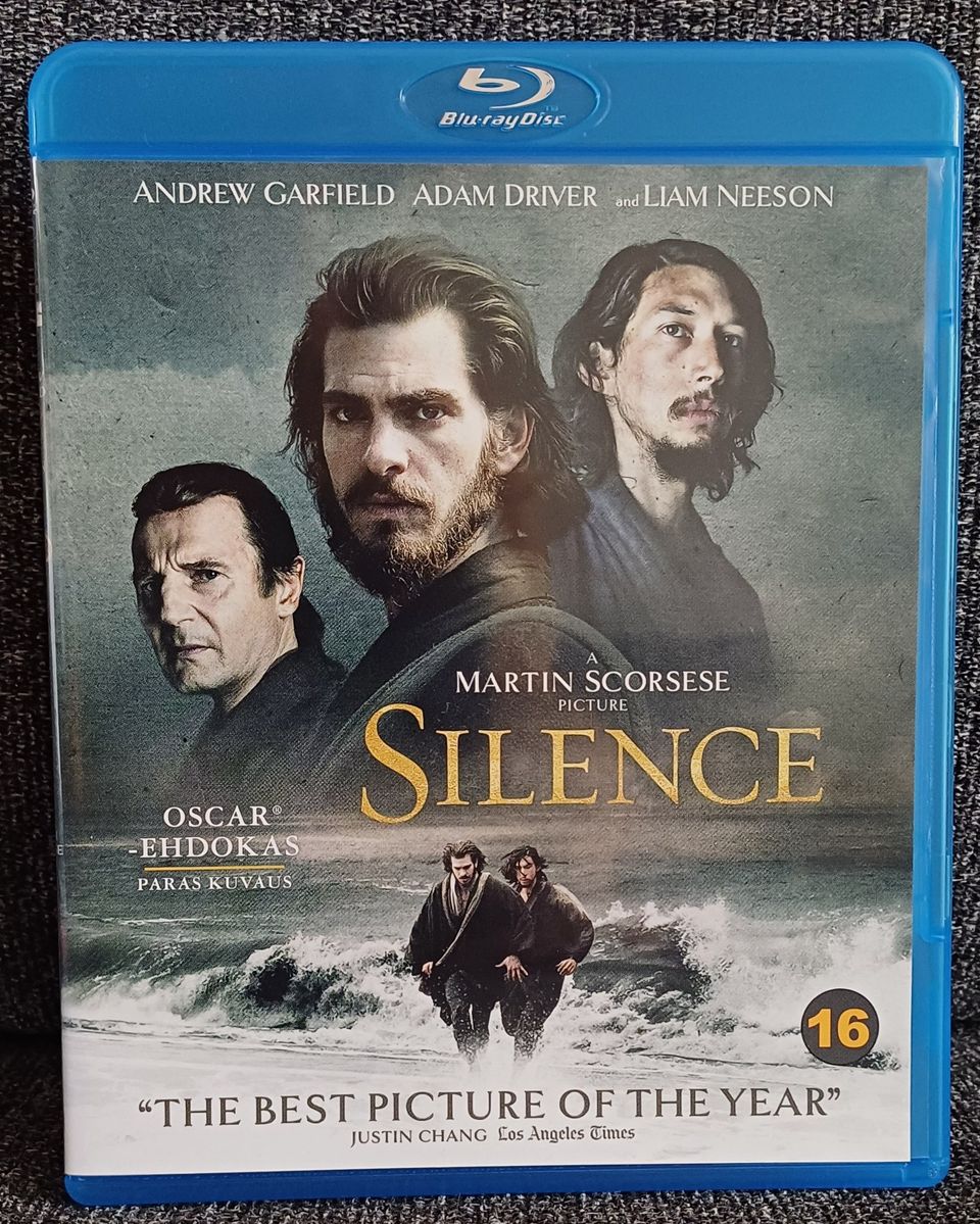 Silence blu-ray (suomitxt)