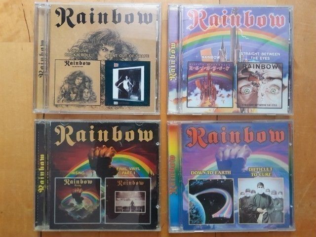 Rainbow CD 2on1 .Yksi levy ( 2 albumia ) maksa 12e. Takuu. Postikulut : 8e.