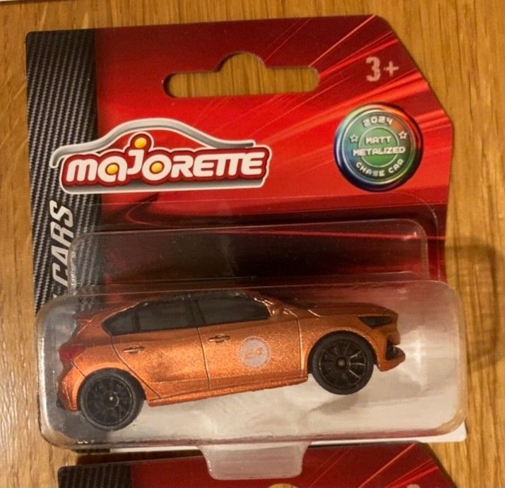 Majorette Ford Focus 2024 Matt Metalized Chase Car