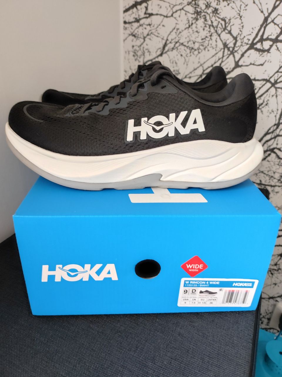 Hoka Rincon 4 wide naisten 41 1/3 26 cm