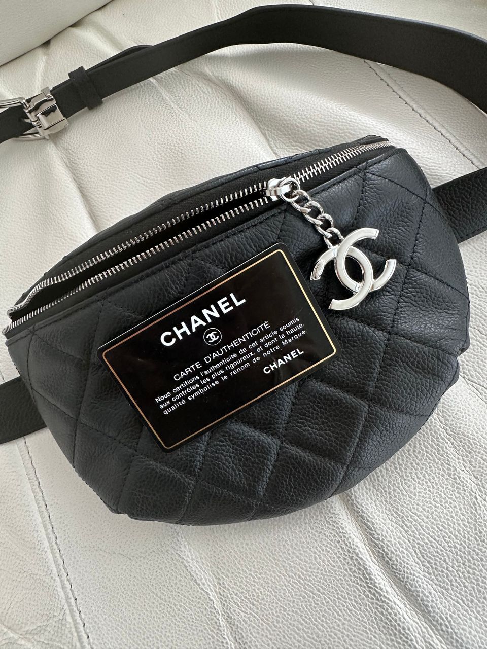 Chanel Employee belt bag black