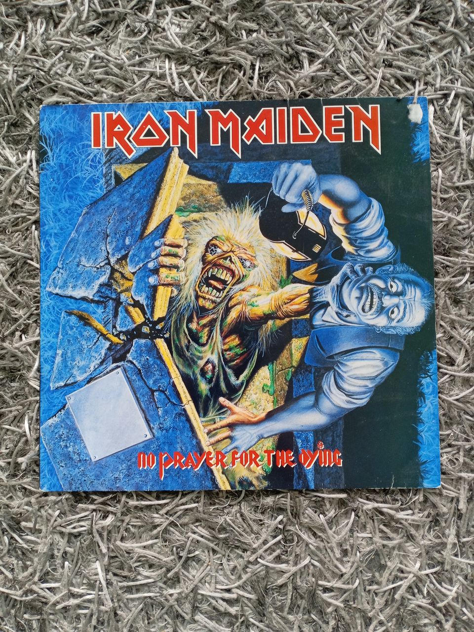 Iron Maiden no prayer for the dying LP