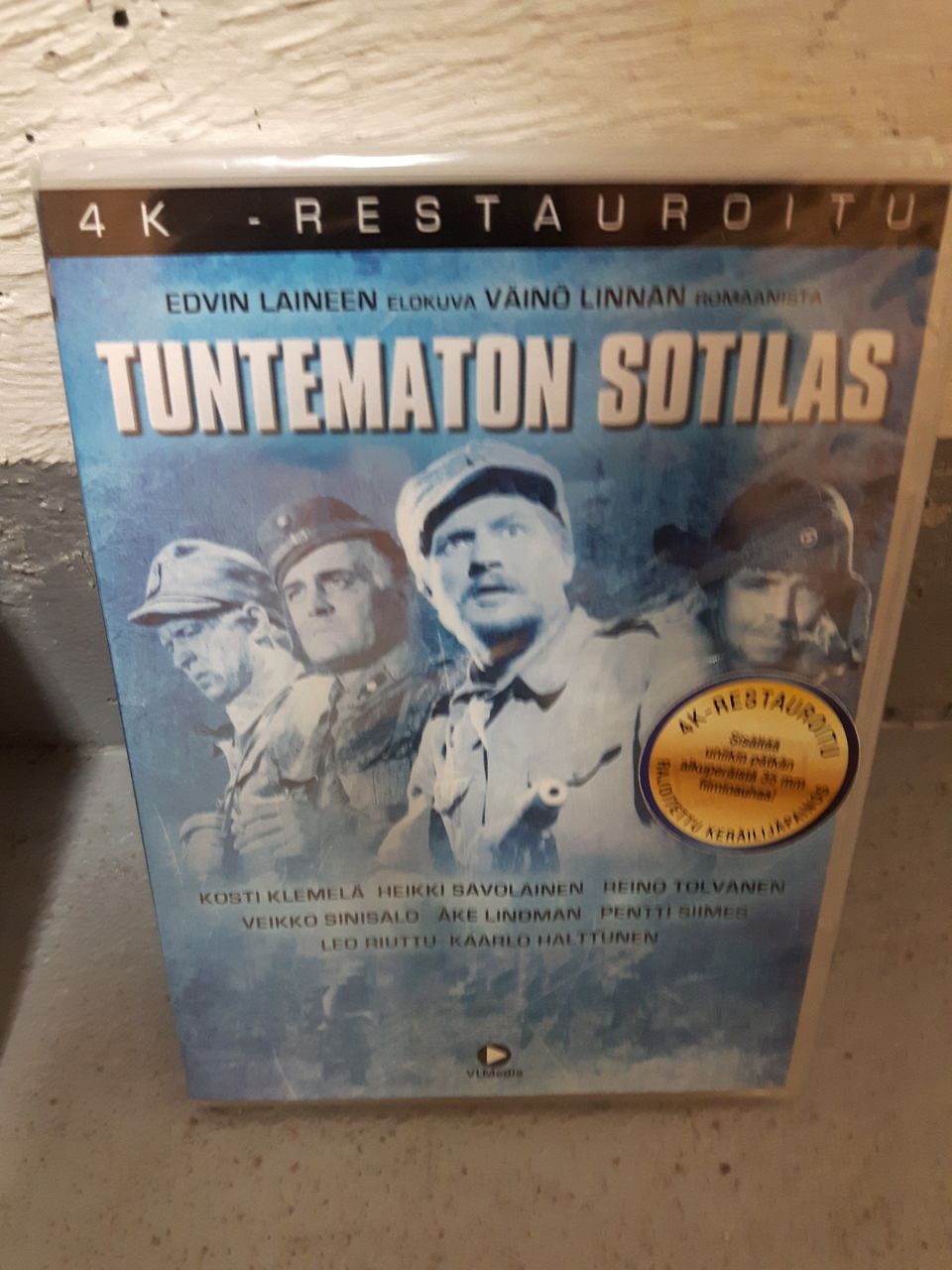 Tuntematon sotilas KERÄILYKAPPALE Dvd elokuva