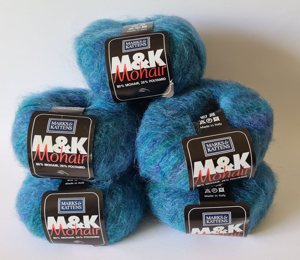 M & K Mohair neulelanka 6 kerää