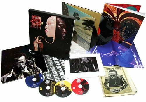 Miles Davis harvinainen Bitches Brew 40th Box Set (3 CDs + 1 DVD + 2 LPs + book)