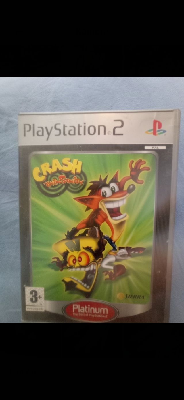 PS2 crash twin sanity peli