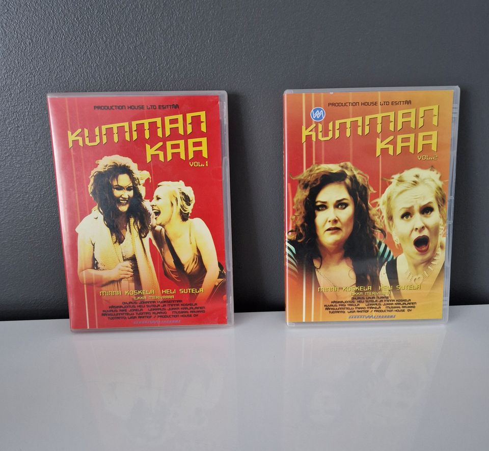 Kumman kaa, vol 1 ja 2 dvd