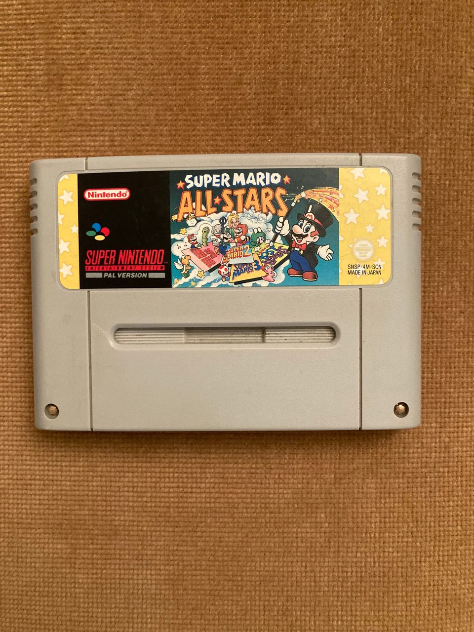 Super Nintendo peli Super Mario All Stars