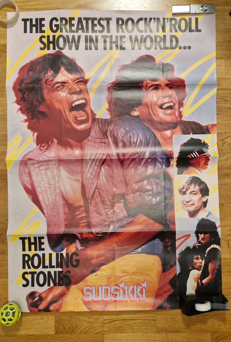 Rolling Stones jumbo juliste