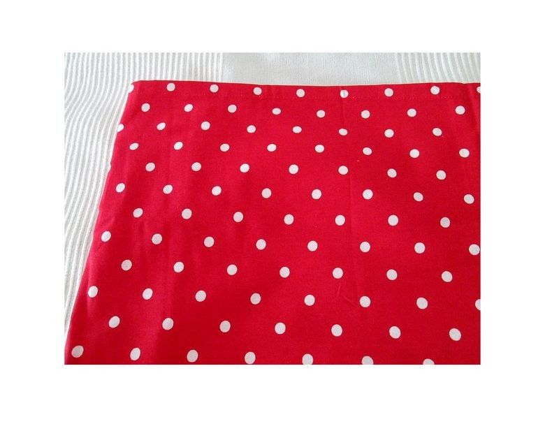 Uusi Polkadots kappa, verhokappa, 58 cm x 223 cm