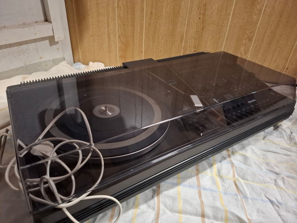 Vintage retro Philips 878 stereoyhdistelmä