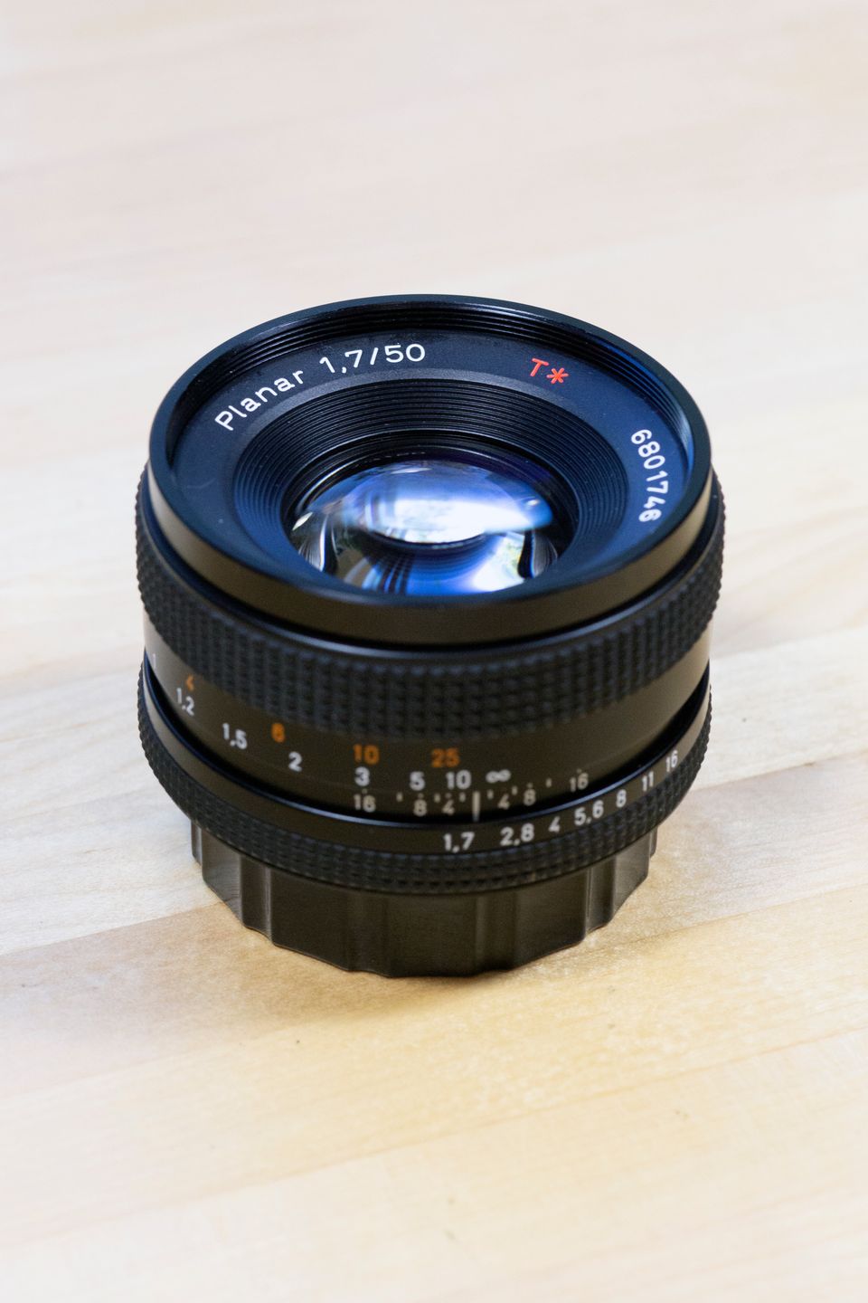 Zeiss Planar 1.7/50mm C/Y