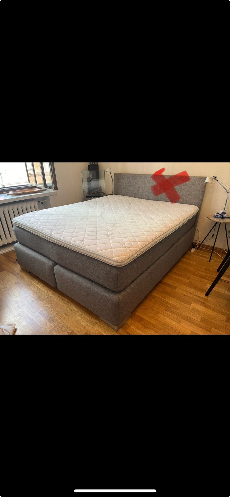 Isku Unigold 160 x 200 cm jenkkisanky bed