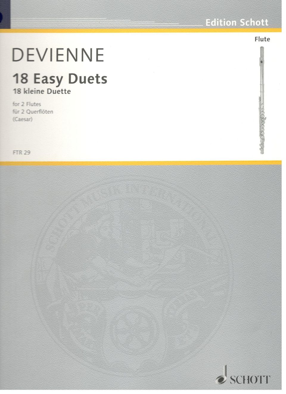 Devienne: 18 Easy Duets for 2 Flutes