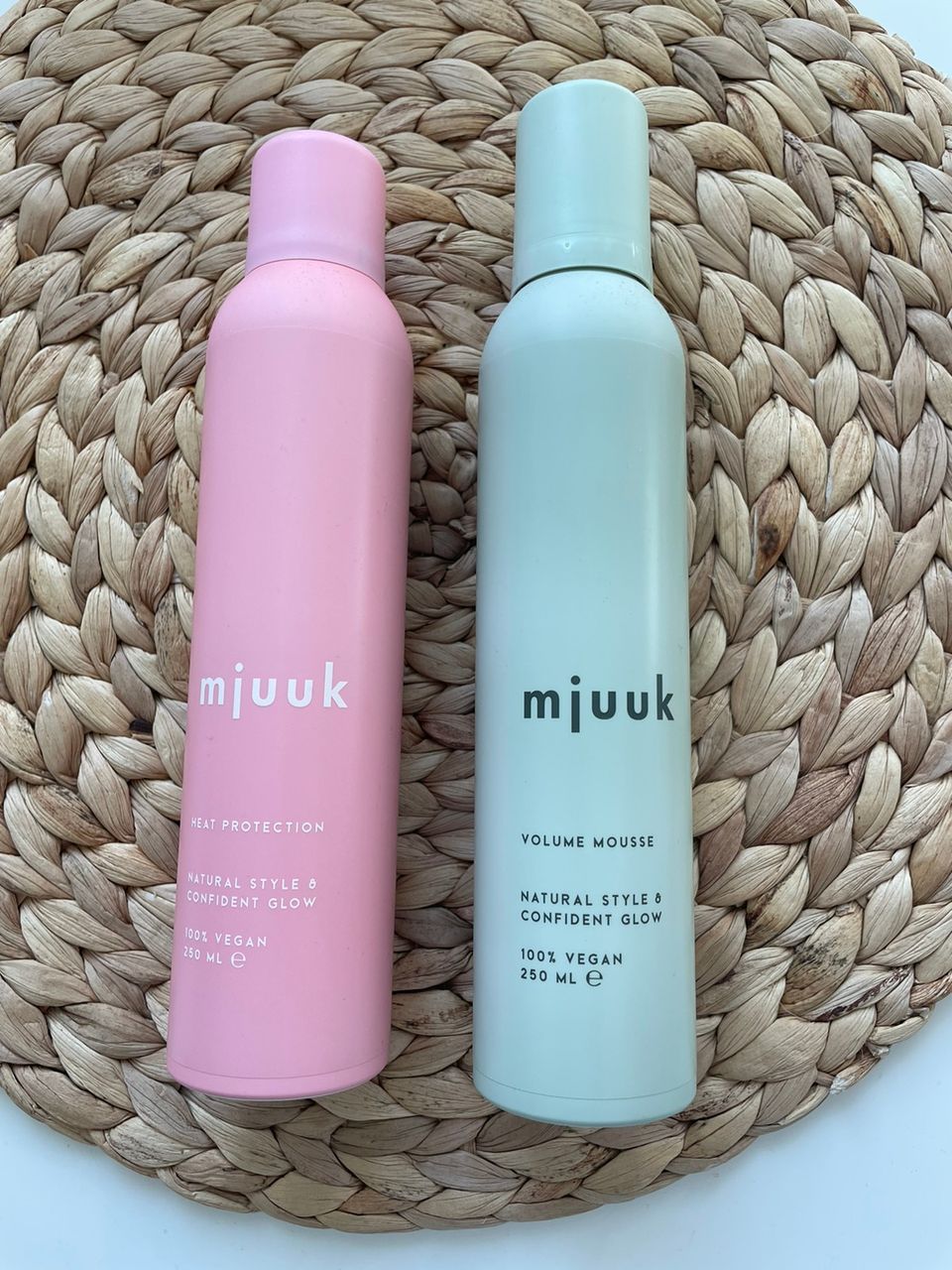 MJUUK volume mousse & heat protection