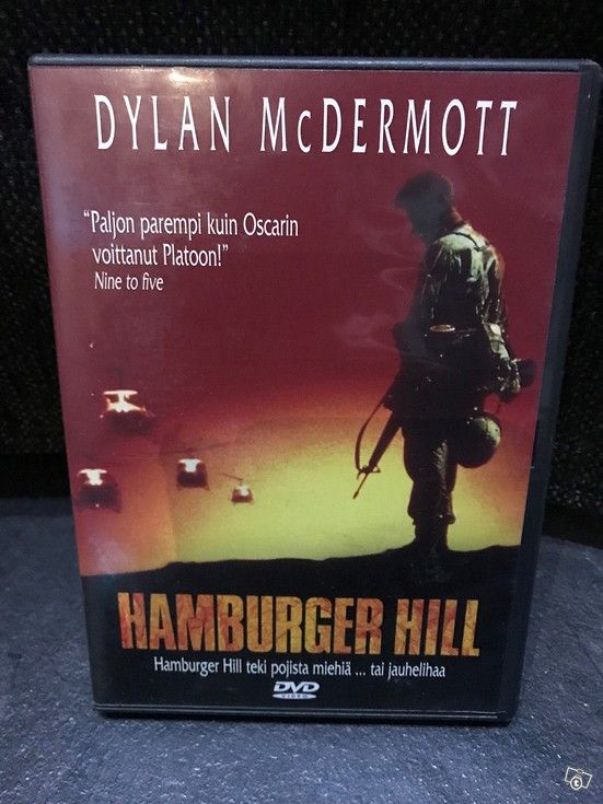 Hamburger Hill DVD suomi