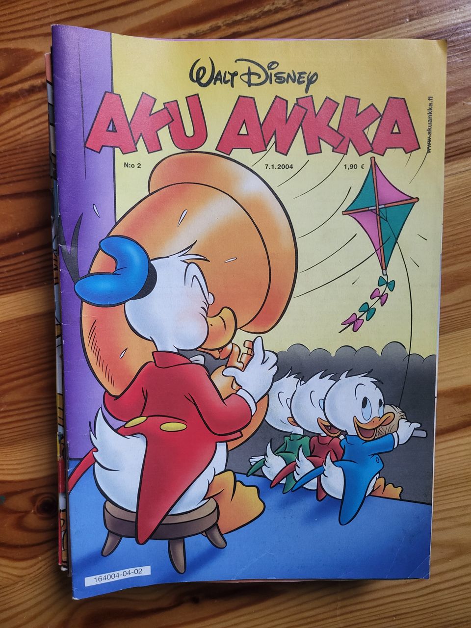 Aku Ankkoja 2004