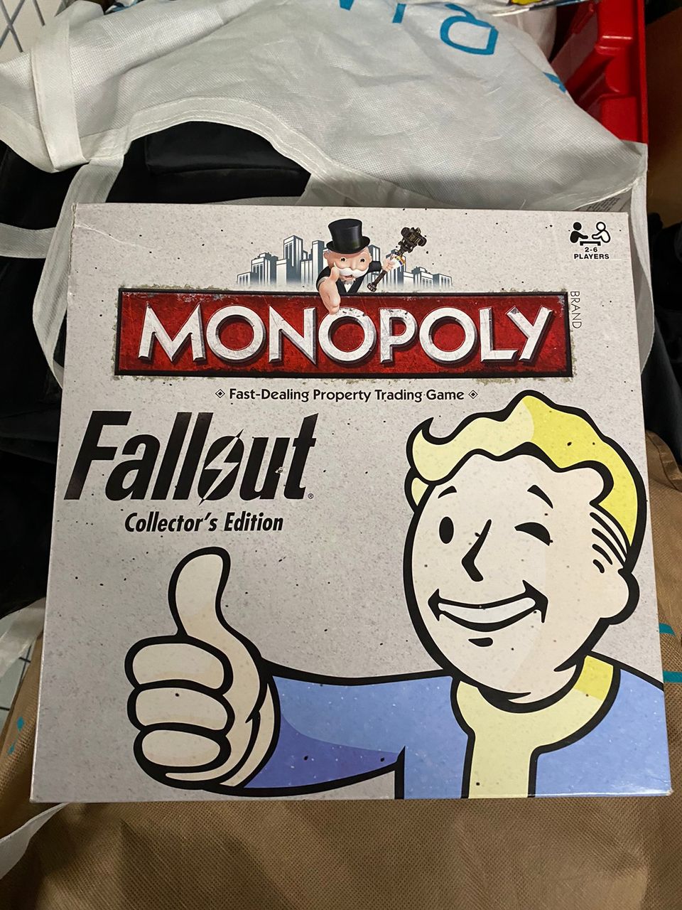 Fallout Monopoly lautapeli