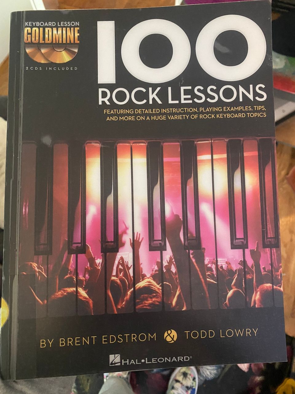 100 Rock lessons piano nuotit