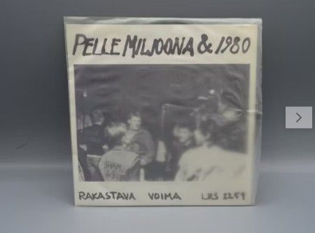 Pelle Miljoona & 1980   Mulla Menee Lujaa / Rakastava Voima 7"